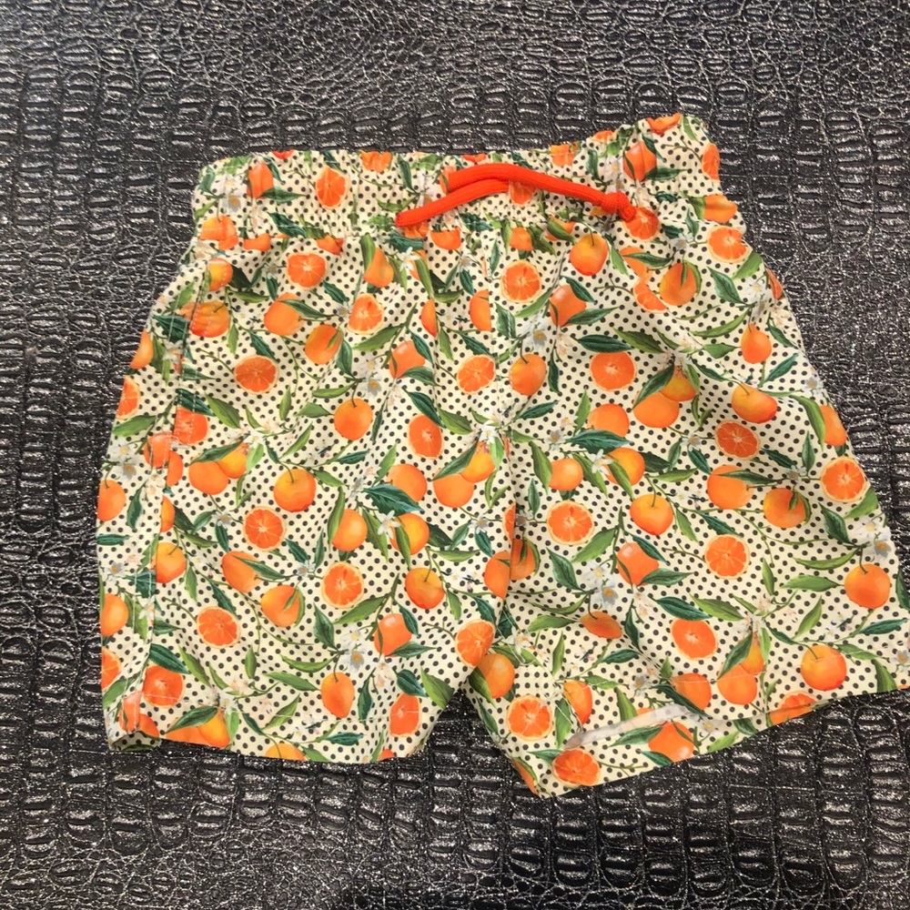 Blueport oranges swim trunks